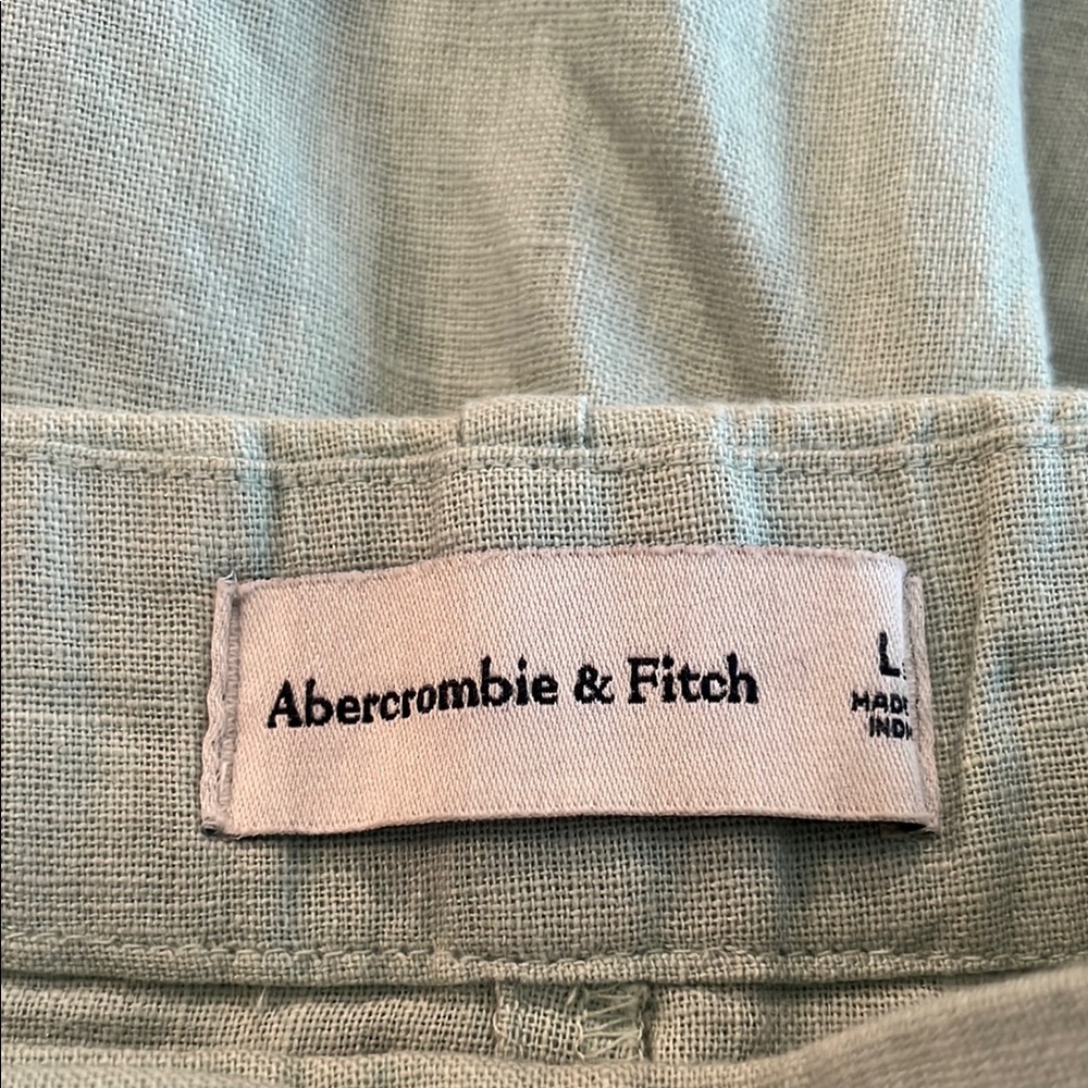 Abercrombie & Fitch Women’s Light Green Pants Size Large - Picture 4 of 5